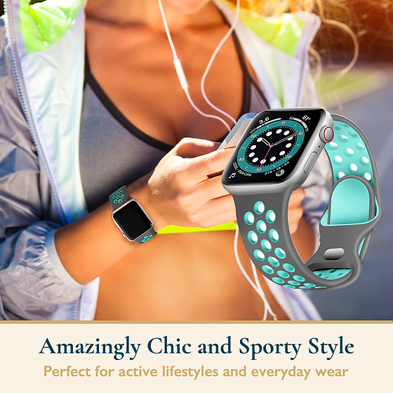 Sport Gray/Teal Band
