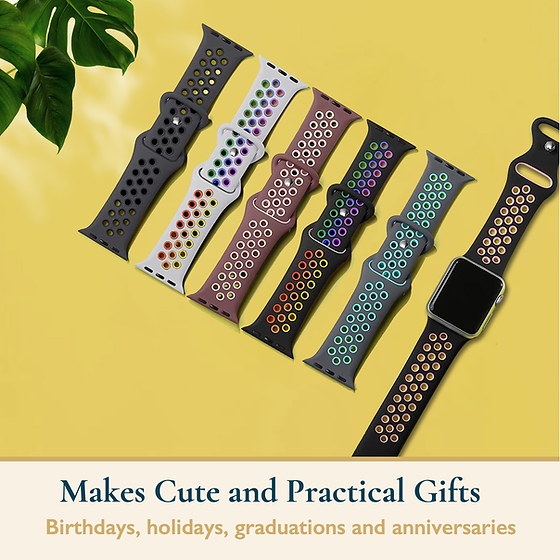 Sport White/Rainbow Band