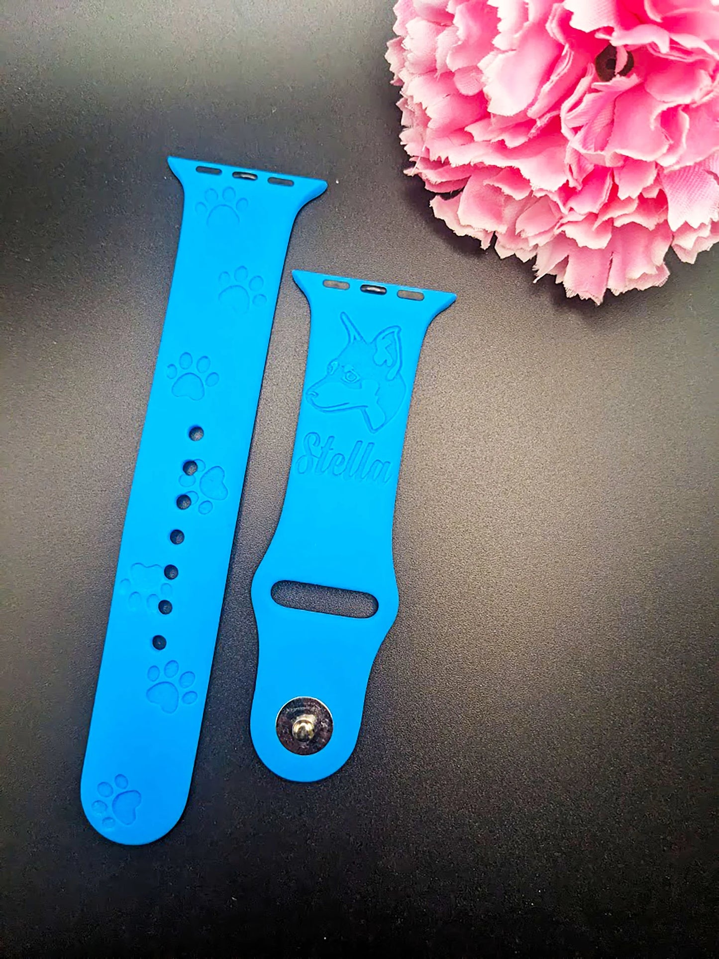 Personalized Dog Silicone Sport Band