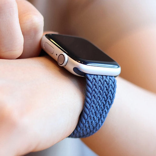 Gray, Black, Forest Green, Space Blue, Linen, Sand (Braided Bands 6 pack)